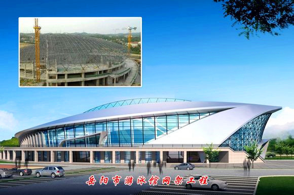 如皋游泳池网架